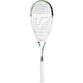 Tecnifibre rakieta do squasha Slash 135 Power 135g/wyważona na głowę 2025 biała - naciągnięta -